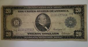 $20 Silver Certificate