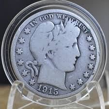 1915 Barber Silver Half Dollars, P,D,S - Choose by Mint ...