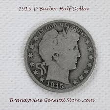 1915-D Barber Half Dollar | Brandywine General Store