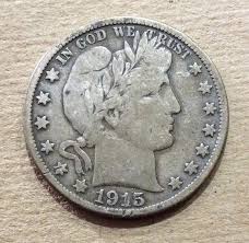 1915-D Silver Barber Half Dollar - Collectible Investors