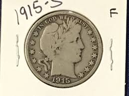 1915-S Barber Silver Half Dollar E9673 | eBay