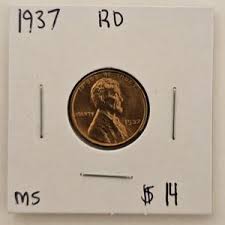 1937 Mint State Lincoln Wheat Cent Penny Red - Etsy