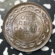 1917 Canada Large Cent Lot#E8630 High Grade! Beautiful! | eBay