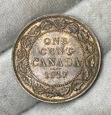 1917 Canada One Large Cent Coin High Grade | eBay