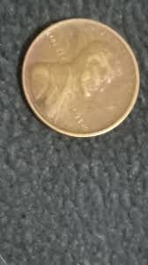 1934 Lincoln Wheat Penny Rare Date Error w/ struck through ...