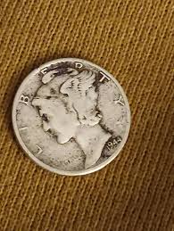 1944 W Mercury Dime Coin Error "In COD We Trust" Mint ...
