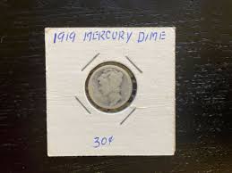 1919 Mercury Silver Dime 10C | eBay