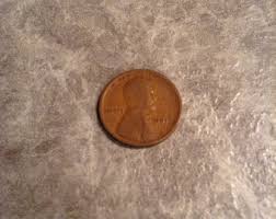 1917 Wheat Copper Penny - Etsy