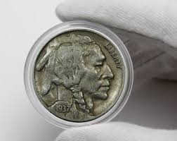 Coins 1937 D 3 Legged Buffalo Nickel Collectibles Coins US ...