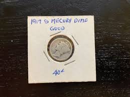 1917 S Mercury Silver Dime 10C | eBay