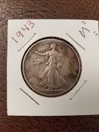 1943 "s" Walking Liberty Silver Half Dollar - Etsy