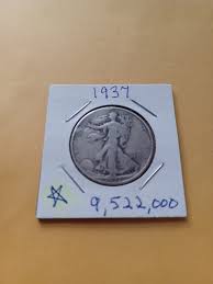 1937 Walking Liberty Silver Half Dollar - Etsy