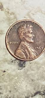 1967 Lincoln Penny No Mint Mark - RARE Error "L" & "WE Trust" on rim | eBay
