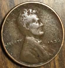 1936-D USA LINCOLN WHEAT SMALL CENT PENNY COIN | eBay