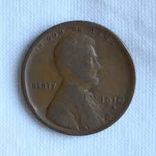 1910 S Lincoln Cent Wheat Penny (missing "l" in LIBERTY ...