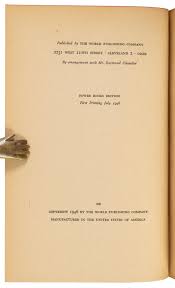 Spanish Blood, First edition by Chandler, Raymond: Hardcover ...