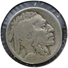 1914 S Buffalo Nickel Coin, 1914S Indian Head San ...