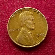 United States (USA) 1 Cent Lincoln Wheat Ears Reverse 1940 Coin