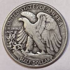 1920-S Walking Liberty Half Dollar Very Fine VF Coin #20742 ...