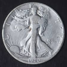 1920-P Walking Liberty Silver Half Dollar 50C - COINGIANTS ...