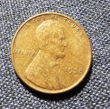 1938-P Lincoln Wheat Cent Woody/Woodie Improper Alloy Mix ...