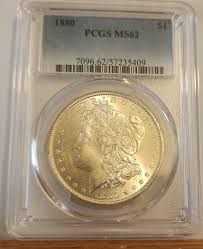 Nice 1880 $1, Morgan Silver Dollar / PCGS MS62 Great Eye ...