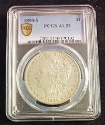 1890-S PCGS AU53 Morgan Silver Dollar Coin | eBay