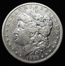 Sold at Auction: 1893-S MORGAN DOLLAR XF