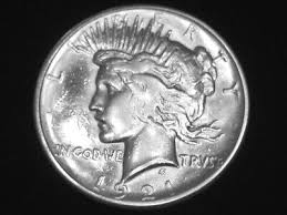 1921 Peace Dollar - Almost Uncirculated Details --- Polished | eBay