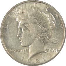 1921 Year Grade AU 55 Peace Dollars (1921-1935) for sale | eBay