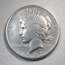 1921 Silver Peace Dollar AS809 - Decatur Coin and Jewelry
