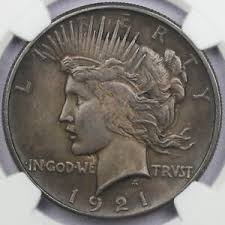 1921 Peace Dollar NGC | eBay