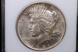1921 Peace Silver Dollar, Gem Uncirculated. Store Sale #S015002
