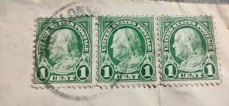 BEN FRANKLIN VINTAGE 1 CENT STAMPS | eBay