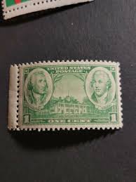 Scott #785 - 1 Cent Stamp Army Heroes: Washington & Greene ...