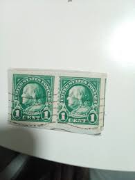 Us Stamp Ben Franklin 1923