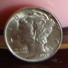 Wing Liberty Head "mercury Head" 1944 10 Cent Dime - Etsy Israel