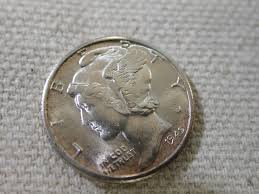 1945-D U.S Mercury Dime Full Bands Choice Uncirculated ...