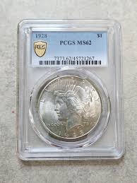1928 Peace Dollar - VAM-2 - MS62 - PCGS - Key Date | eBay