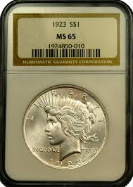 Peace Silver Dollars NGC/PCGS MS-65 | Austin Rare Coins