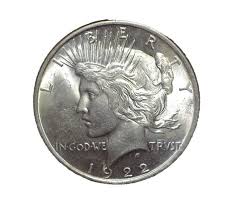 1922 Peace Silver Dollar S$1 Mint Error Cracked Planchet | eBay