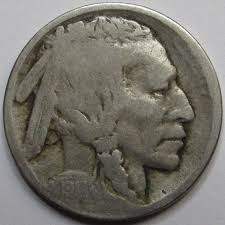 1914 D Buffalo Nickel - antique key date Denver mintmark ...