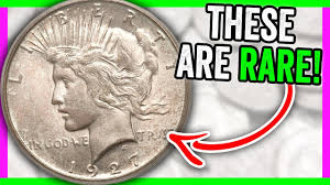RARE PEACE DOLLAR COINS WORTH MONEY - OLD SILVER COINS TO LOOK FOR - YouTube