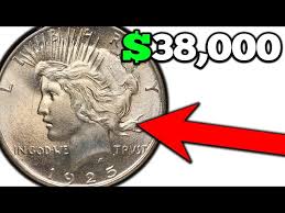 1925 PEACE DOLLAR Silver Coins Worth Money! - YouTube