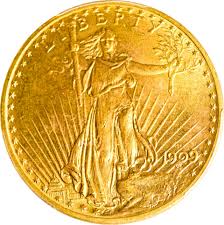 1909-D ST. GAUDENS $20 | Rare Coin Wholesalers, a S.L. ...