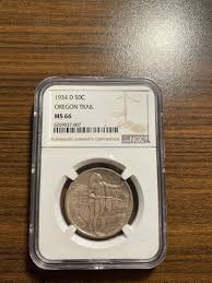 1934-D Oregon Silver Half Dollar Commemorative 50C NGC MS 66 ...