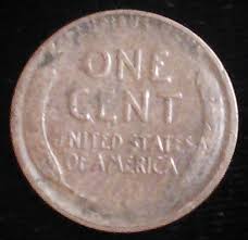 Antique Vintage Tough Date Higher Grade 1923-S Brown Lincoln ...