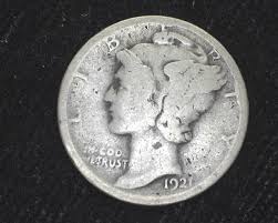 1921 Mercury Dime G - US Coin — Huntington Stamp & Coin Shop