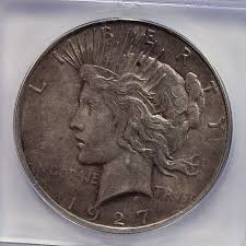 1927-D Peace Dollar - ICG AU55 (#54282-L) | eBay Australia