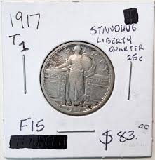 1917 United States Standing Liberty Quarter 25c (Type 1) | eBay